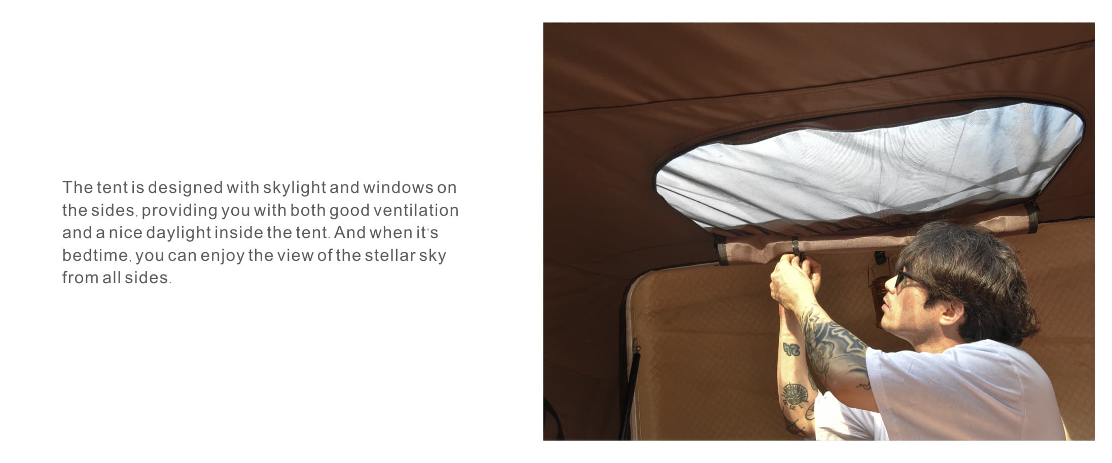 ABS 하드쉘 루프탑 텐트-브라운 3 ABS Hard Shell Roof Top Tent Brown 6