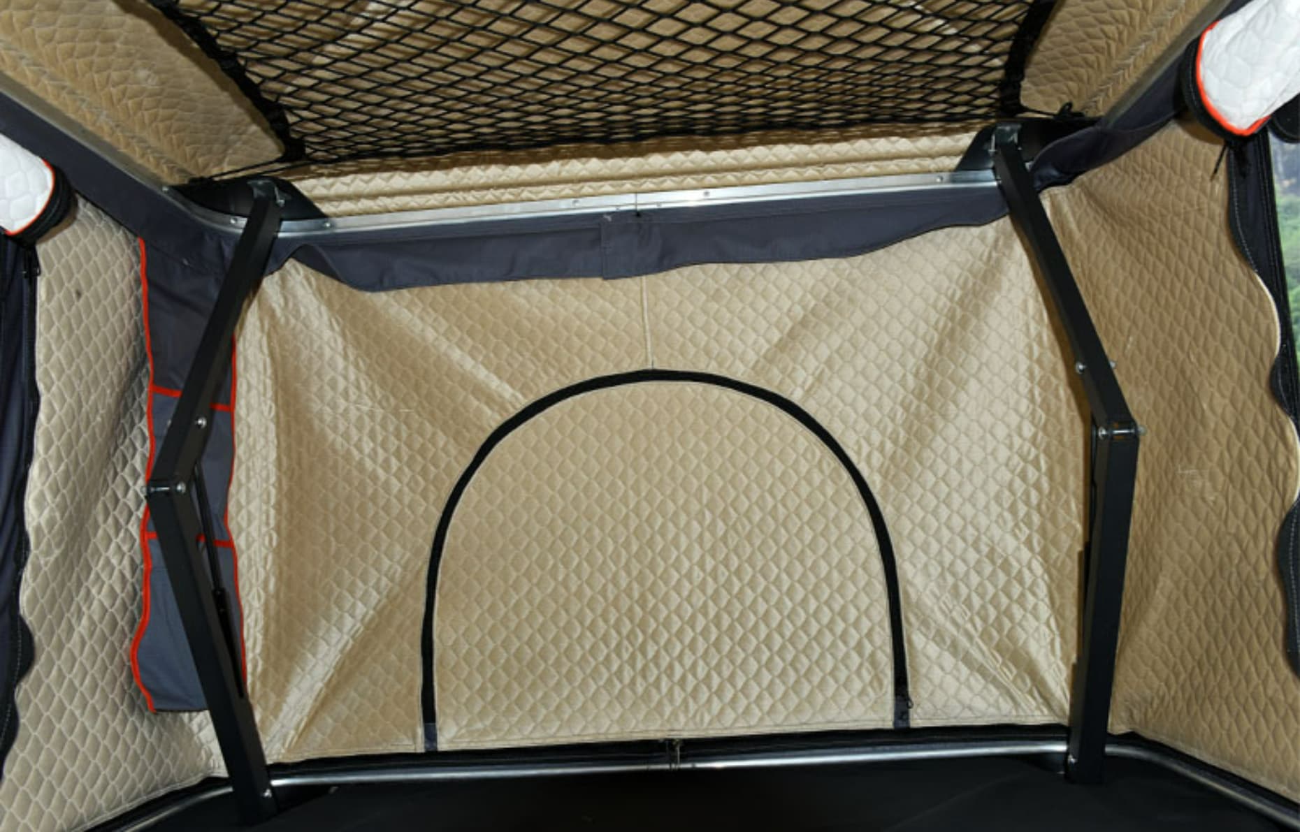 ABS Hard Shell Roof Top Tent Winter with Cotton Section 2