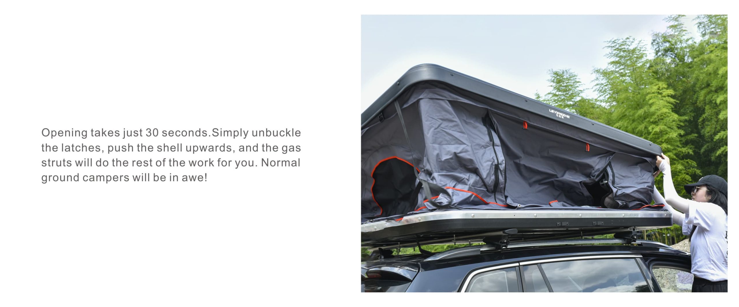 ABS 하드쉘 루프탑 텐트-겨울용-코튼 섹션 포함 2 ABS Hard Shell Roof Top Tent Winter with Cotton Section 8 scaled