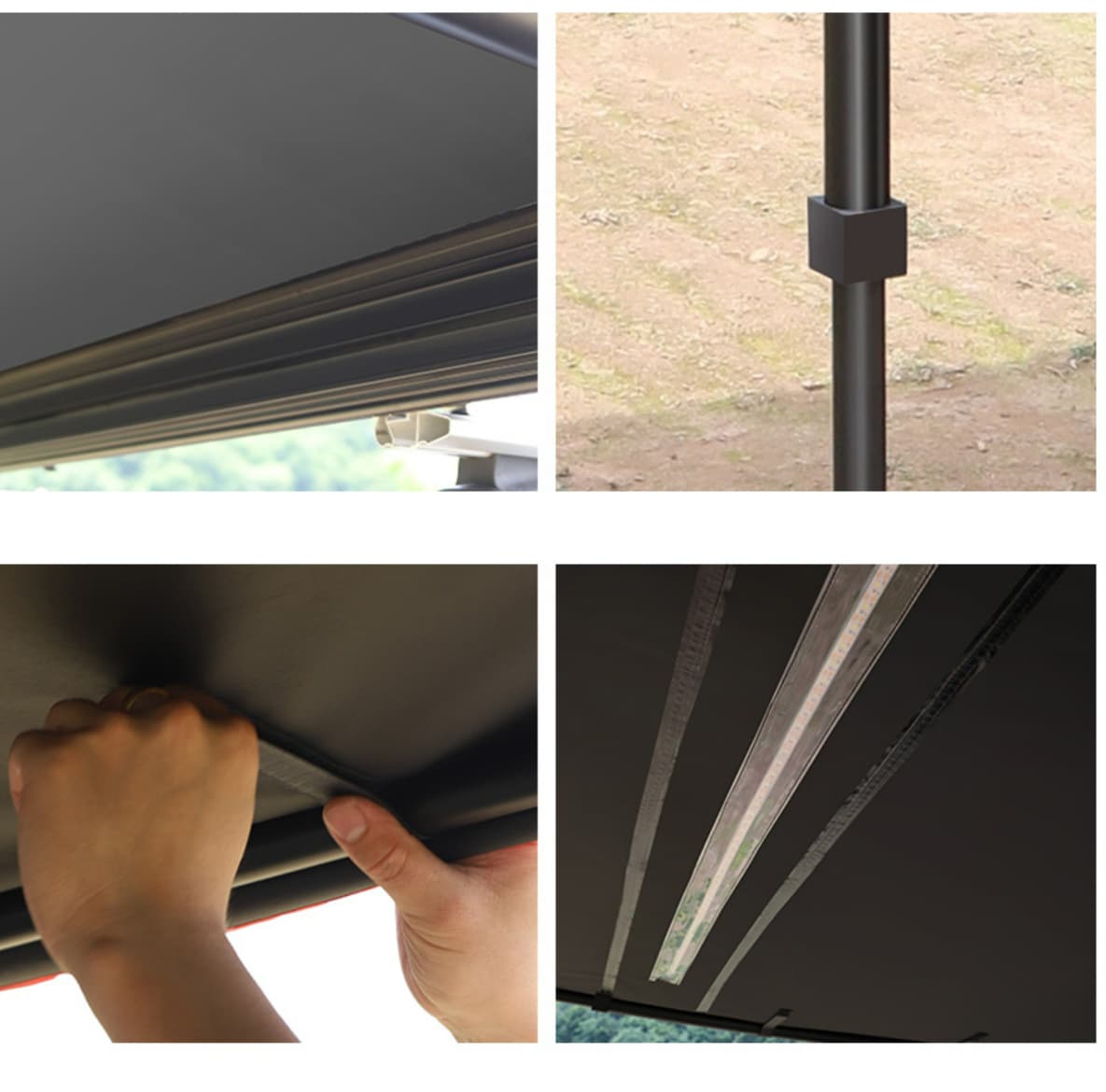 Aluminum Shell Awning 1 5