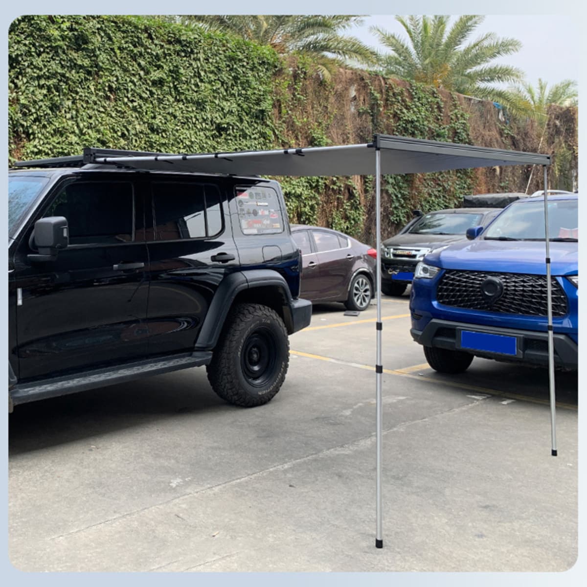 Aluminum Shell Awning Semi Automatic 2