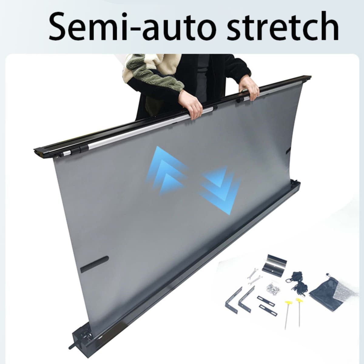 Aluminum Shell Awning Semi Automatic