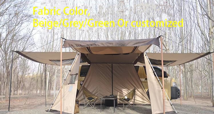 캠핑카 사이드 어닝 전용 탈의실 텐트 1 Camping Car Side Awning Private Changing Room Tents 1