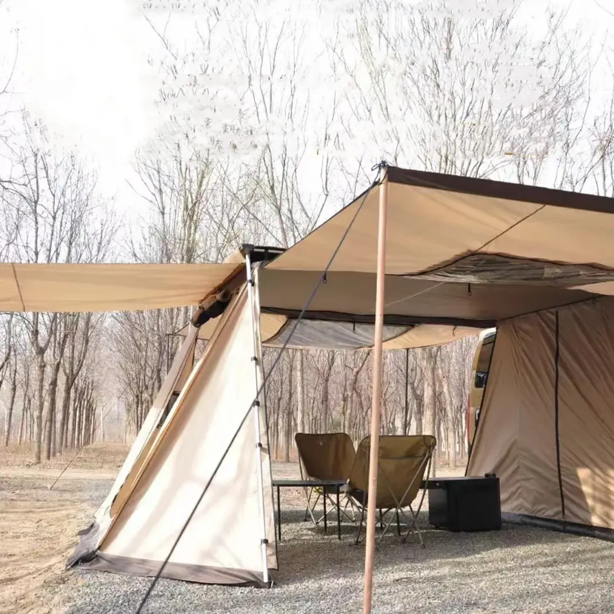 Camping Car Side Awning Private Changing Room Tents 2