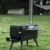 Outdoor Camping Wood Stove Carbon Steel