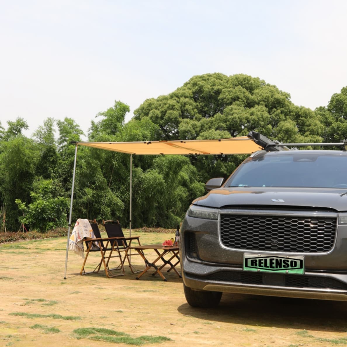 PVC Shell Car Side Awning Tent 5