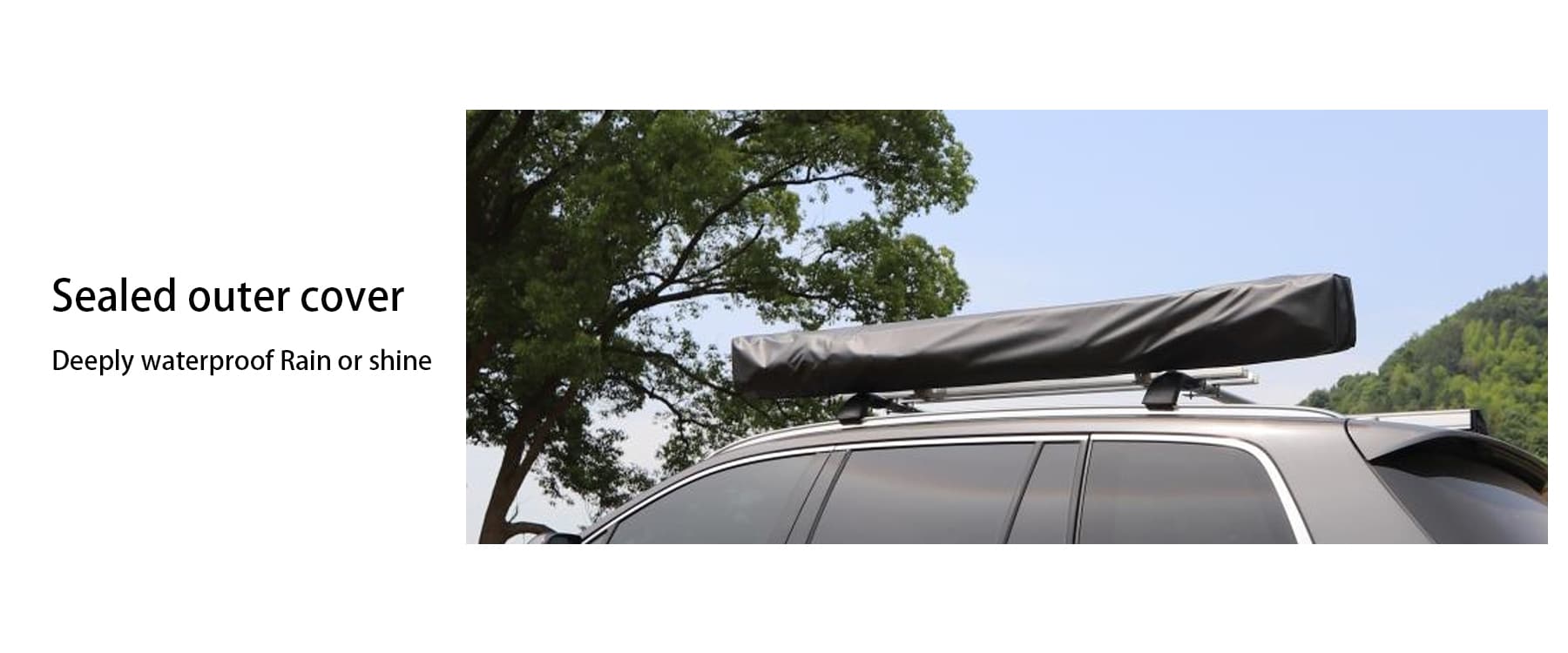 PVC Shell Car Side Awning Tent 8