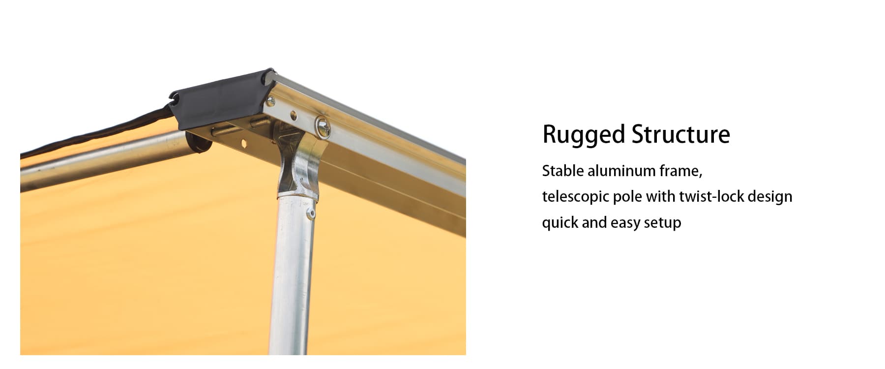 PVC Shell Car Side Awning Tent 9