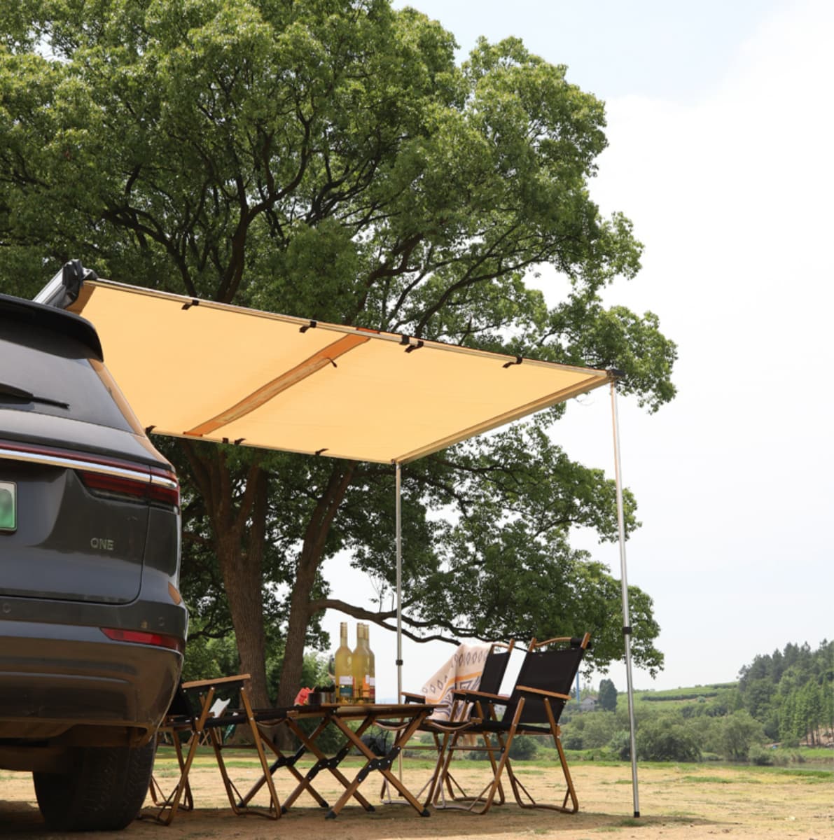 PVC Shell Car Side Awning Tent