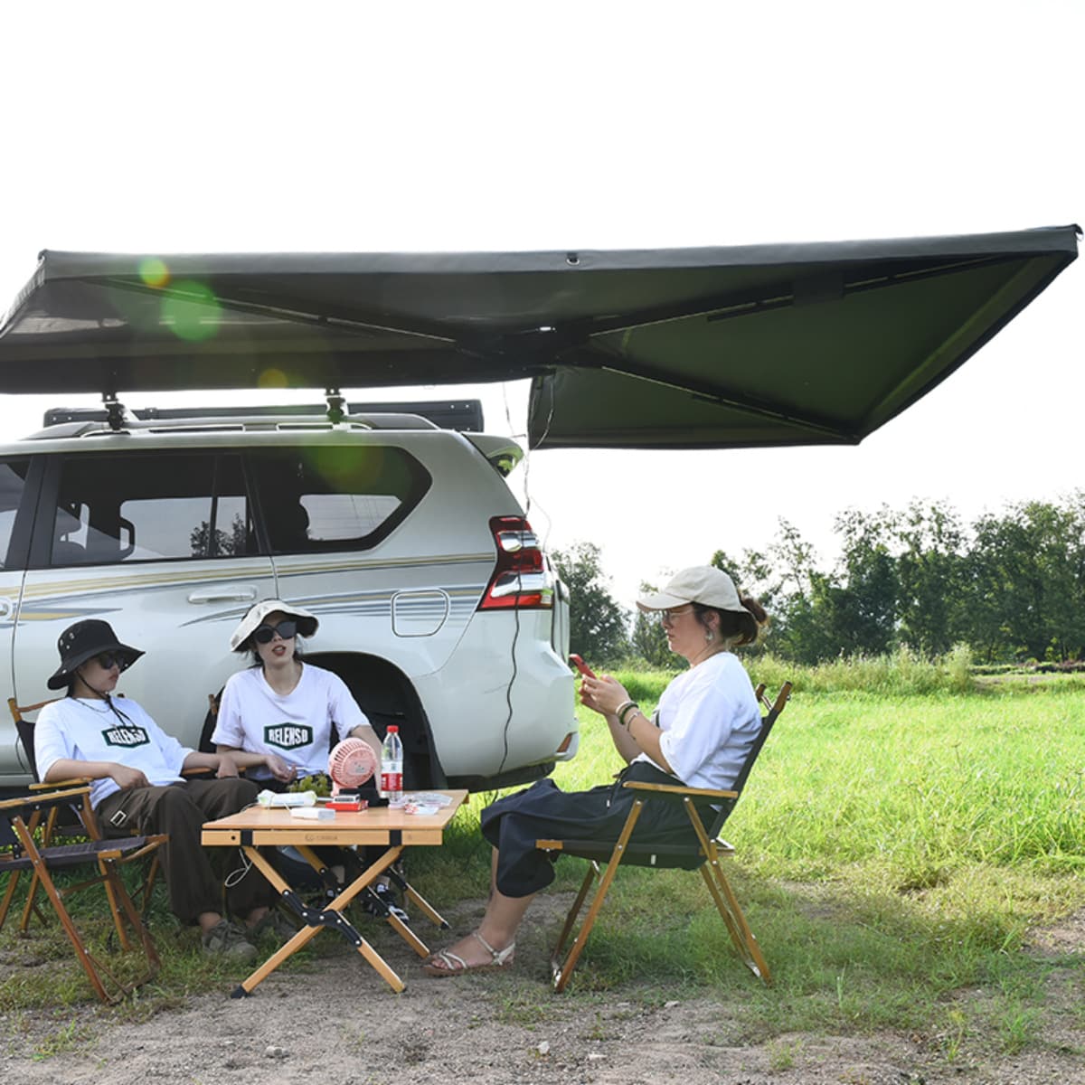 Walls for Foxwing 270 Degree Car Side Awning（with lights 6
